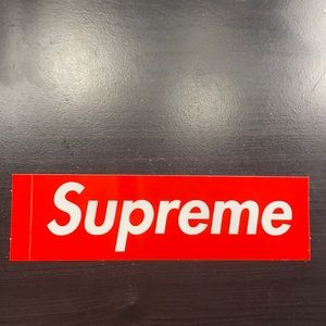 Authentic Supreme Box Logo Sticker